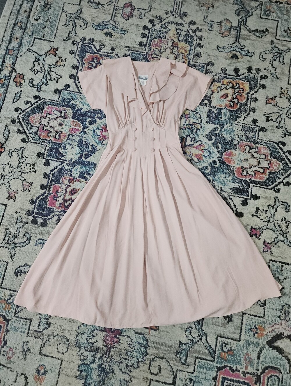 Nina Piccalino Vintage Pink Sailor Dress
